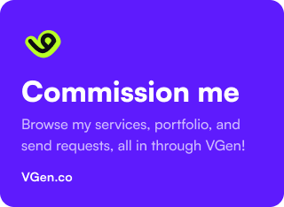 Commission me on VGen! banner